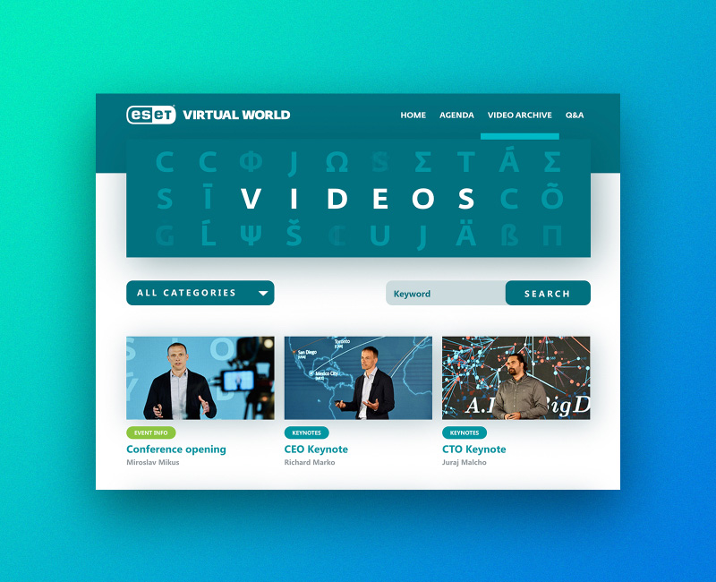 ESET Virtual World 2020